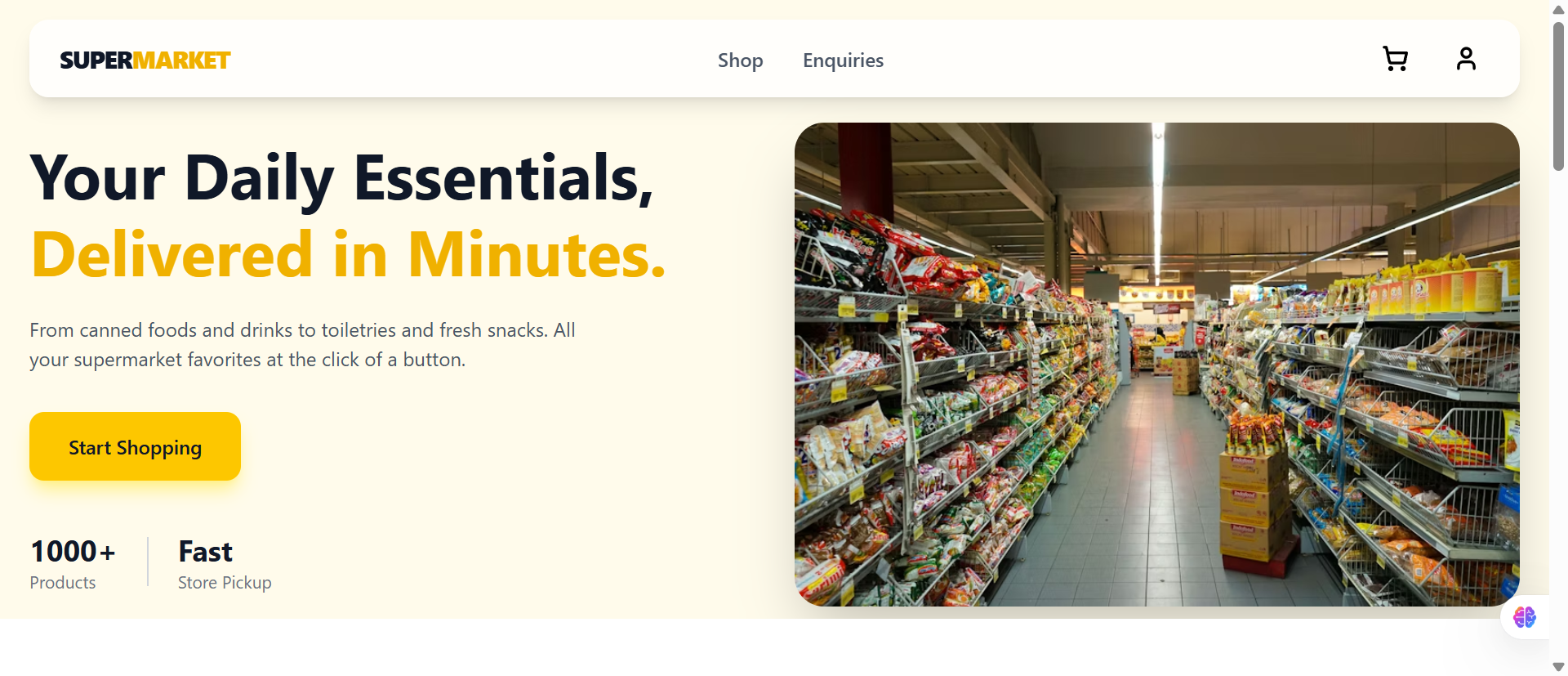 Supermarket Concept